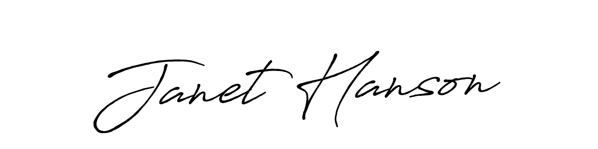 You should practise on your own different ways (Antro_Vectra_Bolder) to write your name (Janet Hanson) in signature. don't let someone else do it for you. Janet Hanson signature style 7 images and pictures png