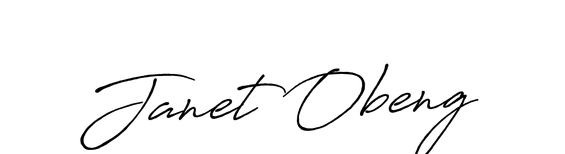 It looks lik you need a new signature style for name Janet Obeng. Design unique handwritten (Antro_Vectra_Bolder) signature with our free signature maker in just a few clicks. Janet Obeng signature style 7 images and pictures png