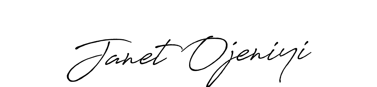 This is the best signature style for the Janet Ojeniyi name. Also you like these signature font (Antro_Vectra_Bolder). Mix name signature. Janet Ojeniyi signature style 7 images and pictures png