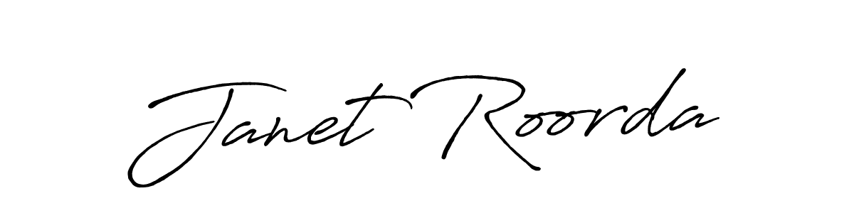 Use a signature maker to create a handwritten signature online. With this signature software, you can design (Antro_Vectra_Bolder) your own signature for name Janet Roorda. Janet Roorda signature style 7 images and pictures png