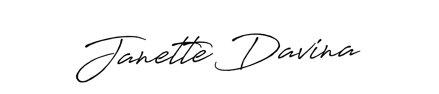 if you are searching for the best signature style for your name Janette Davina. so please give up your signature search. here we have designed multiple signature styles  using Antro_Vectra_Bolder. Janette Davina signature style 7 images and pictures png