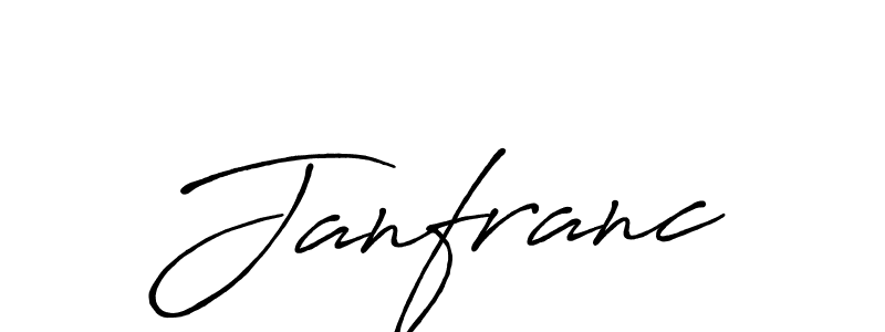 Make a beautiful signature design for name Janfranc. Use this online signature maker to create a handwritten signature for free. Janfranc signature style 7 images and pictures png
