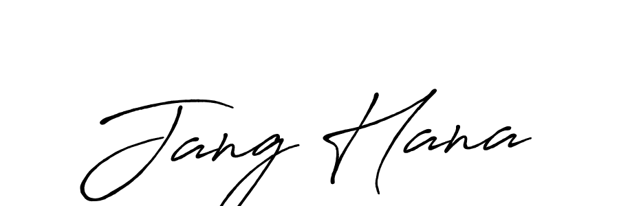 Once you've used our free online signature maker to create your best signature Antro_Vectra_Bolder style, it's time to enjoy all of the benefits that Jang Hana name signing documents. Jang Hana signature style 7 images and pictures png