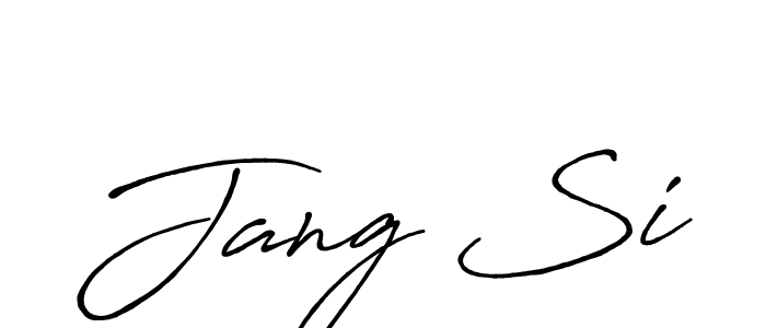 It looks lik you need a new signature style for name Jang Si. Design unique handwritten (Antro_Vectra_Bolder) signature with our free signature maker in just a few clicks. Jang Si signature style 7 images and pictures png