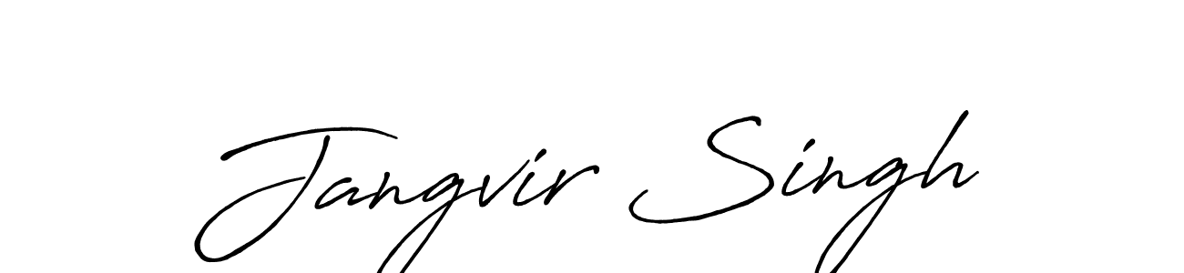 It looks lik you need a new signature style for name Jangvir Singh. Design unique handwritten (Antro_Vectra_Bolder) signature with our free signature maker in just a few clicks. Jangvir Singh signature style 7 images and pictures png