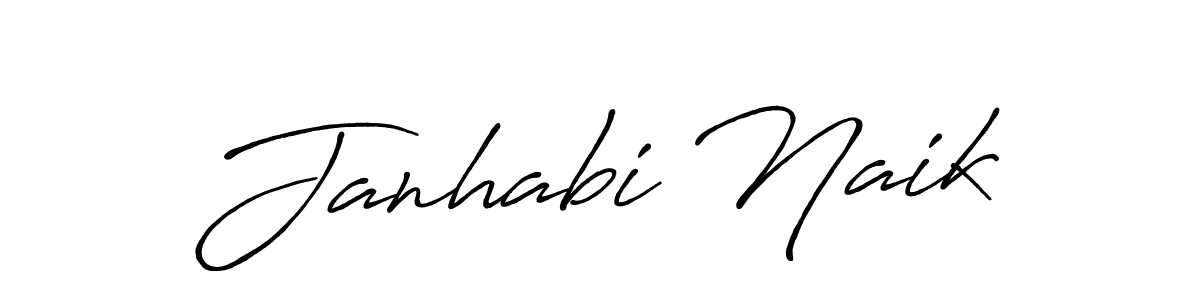 The best way (Antro_Vectra_Bolder) to make a short signature is to pick only two or three words in your name. The name Janhabi Naik include a total of six letters. For converting this name. Janhabi Naik signature style 7 images and pictures png
