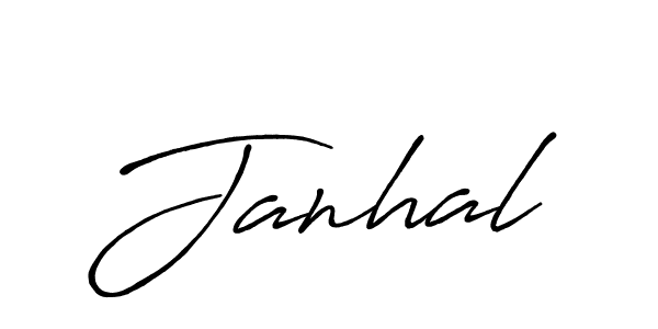 Make a beautiful signature design for name Janhal. With this signature (Antro_Vectra_Bolder) style, you can create a handwritten signature for free. Janhal signature style 7 images and pictures png