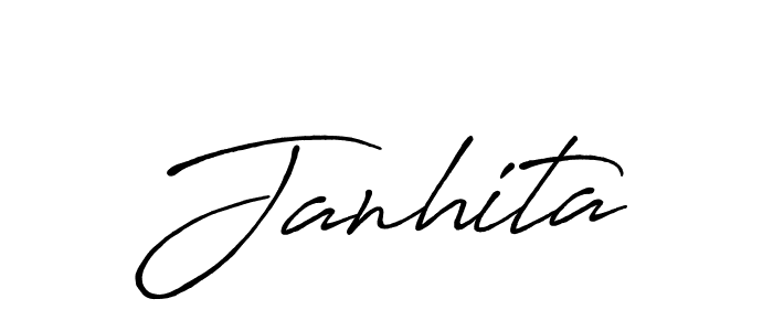 Make a beautiful signature design for name Janhita. Use this online signature maker to create a handwritten signature for free. Janhita signature style 7 images and pictures png