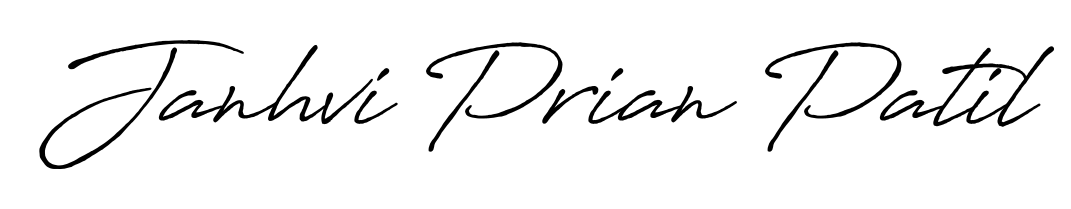 Make your name Janhvi Prian Patil memorable on every contract using Antro_Vectra_Bolder autograph style. Instant transparent background export available. Janhvi Prian Patil signature style 7 images and pictures png