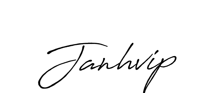 Here are the top 10 professional signature styles for the name Janhvip. These are the best autograph styles you can use for your name. Janhvip signature style 7 images and pictures png