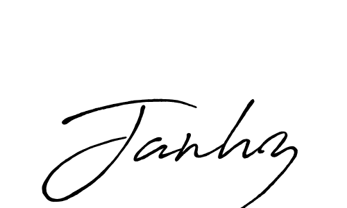 Make a beautiful signature design for name Janhz. With this signature (Antro_Vectra_Bolder) style, you can create a handwritten signature for free. Janhz signature style 7 images and pictures png