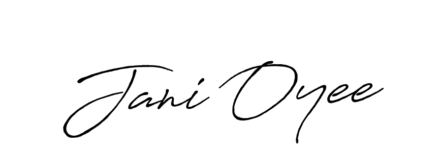 Make a beautiful signature design for name Jani Oyee. Use this online signature maker to create a handwritten signature for free. Jani Oyee signature style 7 images and pictures png