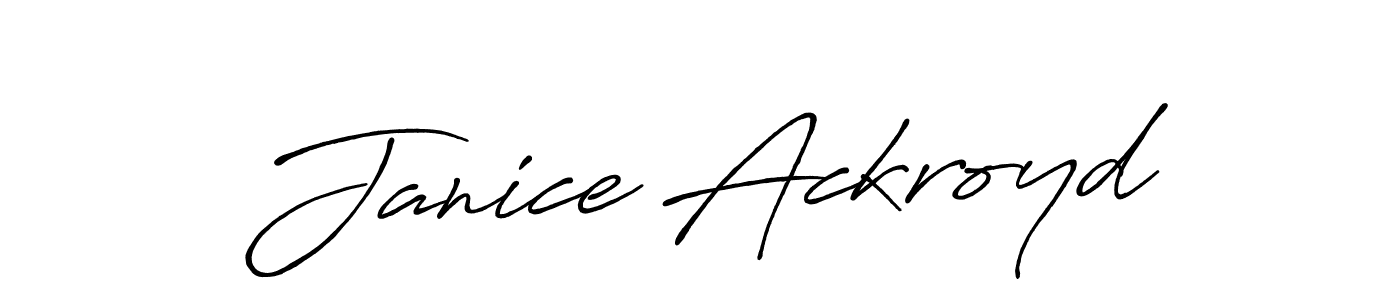 Also You can easily find your signature by using the search form. We will create Janice Ackroyd name handwritten signature images for you free of cost using Antro_Vectra_Bolder sign style. Janice Ackroyd signature style 7 images and pictures png