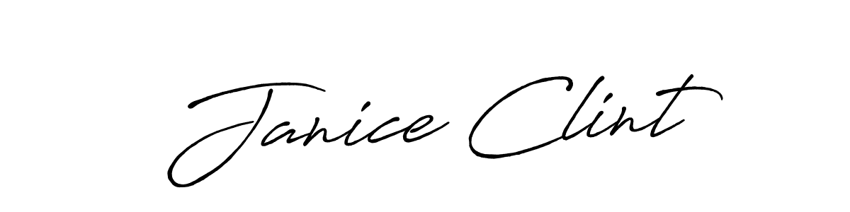 Best and Professional Signature Style for Janice Clint. Antro_Vectra_Bolder Best Signature Style Collection. Janice Clint signature style 7 images and pictures png