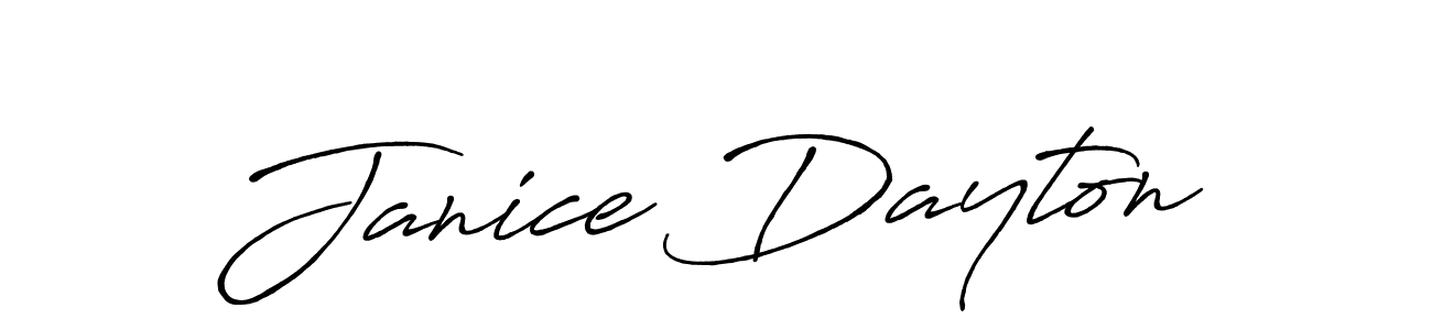 It looks lik you need a new signature style for name Janice Dayton. Design unique handwritten (Antro_Vectra_Bolder) signature with our free signature maker in just a few clicks. Janice Dayton signature style 7 images and pictures png