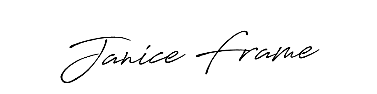 The best way (Antro_Vectra_Bolder) to make a short signature is to pick only two or three words in your name. The name Janice Frame include a total of six letters. For converting this name. Janice Frame signature style 7 images and pictures png