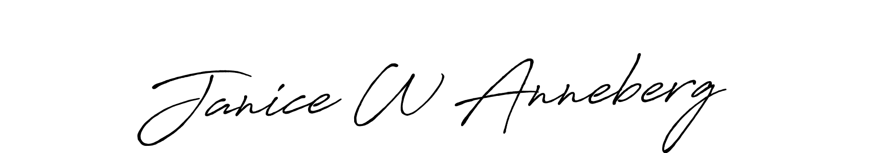 The best way (Antro_Vectra_Bolder) to make a short signature is to pick only two or three words in your name. The name Janice W Anneberg include a total of six letters. For converting this name. Janice W Anneberg signature style 7 images and pictures png