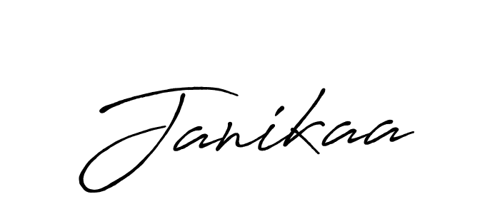 Janikaa stylish signature style. Best Handwritten Sign (Antro_Vectra_Bolder) for my name. Handwritten Signature Collection Ideas for my name Janikaa. Janikaa signature style 7 images and pictures png