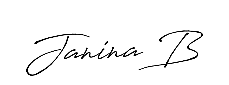Antro_Vectra_Bolder is a professional signature style that is perfect for those who want to add a touch of class to their signature. It is also a great choice for those who want to make their signature more unique. Get Janina B name to fancy signature for free. Janina B signature style 7 images and pictures png