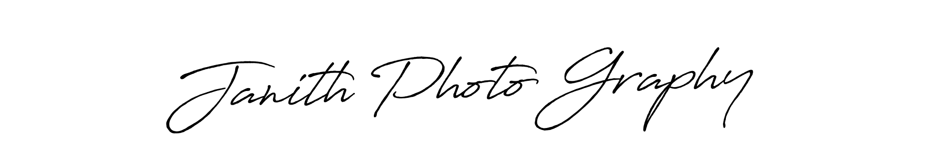 How to Draw Janith Photo Graphy signature style? Antro_Vectra_Bolder is a latest design signature styles for name Janith Photo Graphy. Janith Photo Graphy signature style 7 images and pictures png