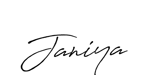 Make a beautiful signature design for name Janiya. Use this online signature maker to create a handwritten signature for free. Janiya signature style 7 images and pictures png