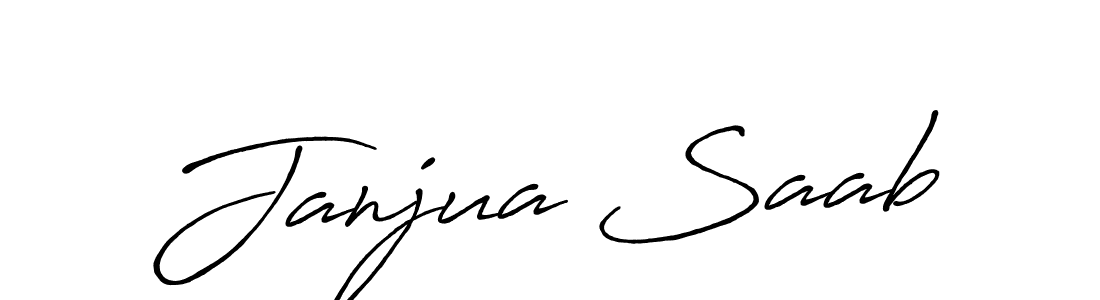Similarly Antro_Vectra_Bolder is the best handwritten signature design. Signature creator online .You can use it as an online autograph creator for name Janjua Saab. Janjua Saab signature style 7 images and pictures png