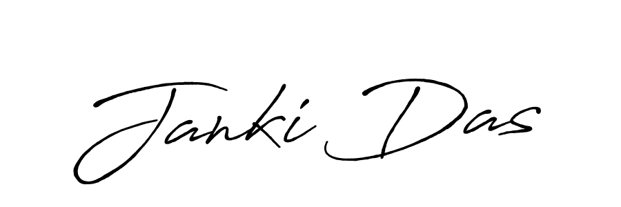 How to make Janki Das signature? Antro_Vectra_Bolder is a professional autograph style. Create handwritten signature for Janki Das name. Janki Das signature style 7 images and pictures png