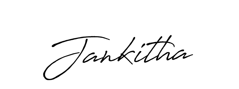 Similarly Antro_Vectra_Bolder is the best handwritten signature design. Signature creator online .You can use it as an online autograph creator for name Jankitha. Jankitha signature style 7 images and pictures png