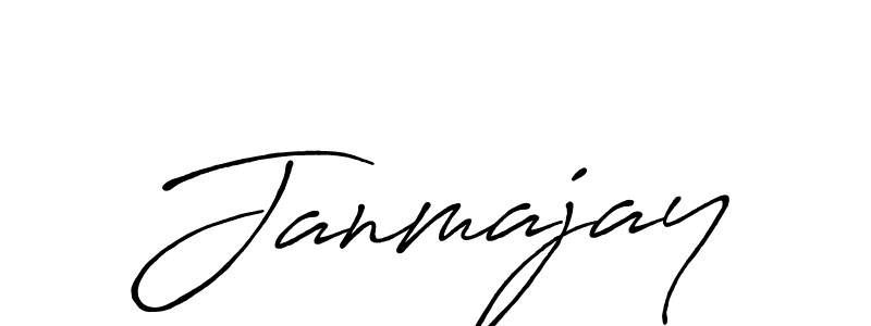 Janmajay stylish signature style. Best Handwritten Sign (Antro_Vectra_Bolder) for my name. Handwritten Signature Collection Ideas for my name Janmajay. Janmajay signature style 7 images and pictures png