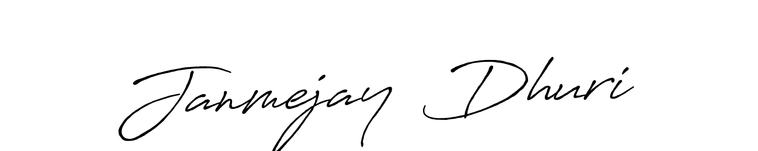 Design your own signature with our free online signature maker. With this signature software, you can create a handwritten (Antro_Vectra_Bolder) signature for name Janmejay  Dhuri. Janmejay  Dhuri signature style 7 images and pictures png