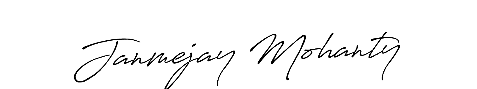 Janmejay Mohanty stylish signature style. Best Handwritten Sign (Antro_Vectra_Bolder) for my name. Handwritten Signature Collection Ideas for my name Janmejay Mohanty. Janmejay Mohanty signature style 7 images and pictures png