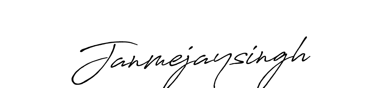 Make a beautiful signature design for name Janmejaysingh. With this signature (Antro_Vectra_Bolder) style, you can create a handwritten signature for free. Janmejaysingh signature style 7 images and pictures png