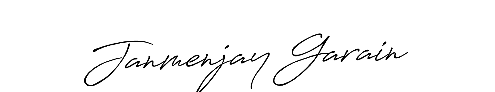 How to make Janmenjay Garain signature? Antro_Vectra_Bolder is a professional autograph style. Create handwritten signature for Janmenjay Garain name. Janmenjay Garain signature style 7 images and pictures png