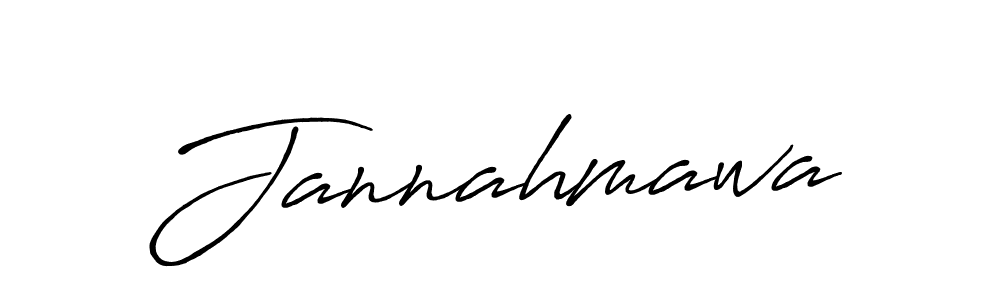 Create a beautiful signature design for name Jannahmawa. With this signature (Antro_Vectra_Bolder) fonts, you can make a handwritten signature for free. Jannahmawa signature style 7 images and pictures png