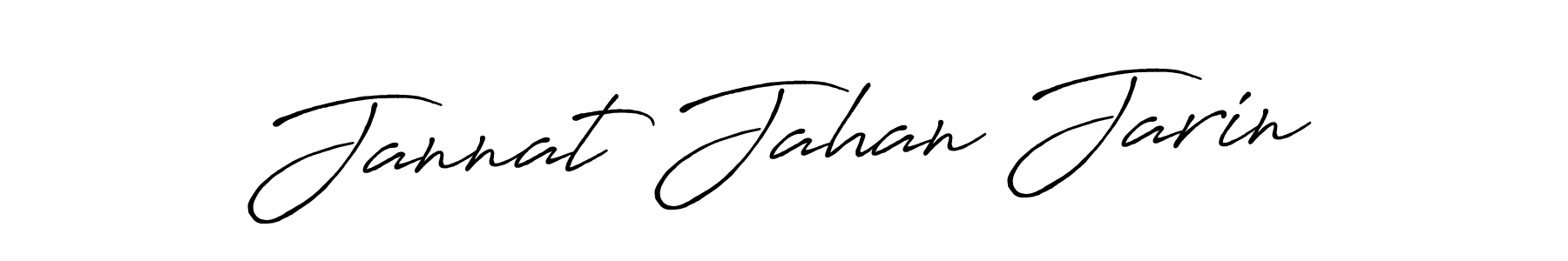 Make a beautiful signature design for name Jannat Jahan Jarin. Use this online signature maker to create a handwritten signature for free. Jannat Jahan Jarin signature style 7 images and pictures png