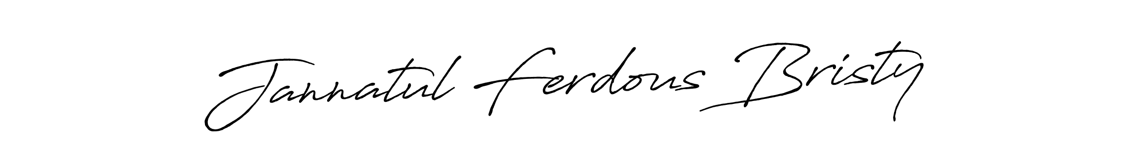 You should practise on your own different ways (Antro_Vectra_Bolder) to write your name (Jannatul Ferdous Bristy) in signature. don't let someone else do it for you. Jannatul Ferdous Bristy signature style 7 images and pictures png