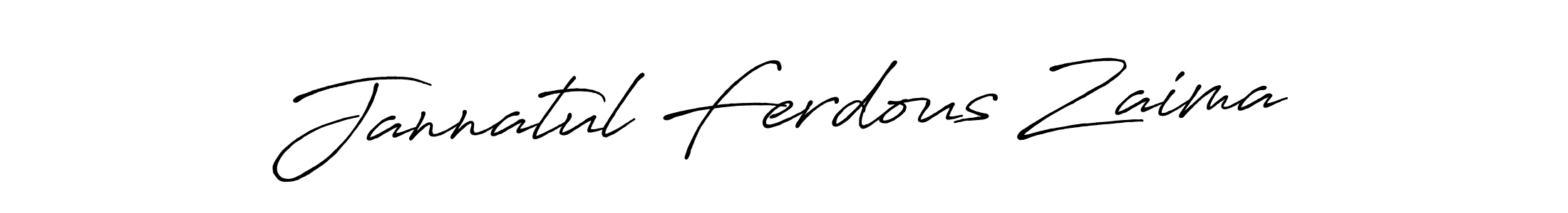 Also You can easily find your signature by using the search form. We will create Jannatul Ferdous Zaima name handwritten signature images for you free of cost using Antro_Vectra_Bolder sign style. Jannatul Ferdous Zaima signature style 7 images and pictures png