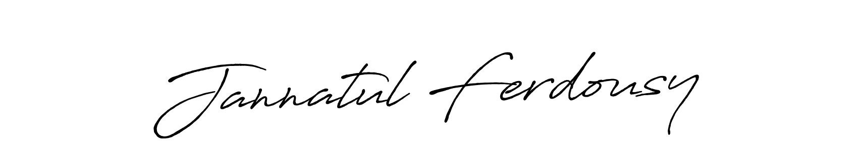 Similarly Antro_Vectra_Bolder is the best handwritten signature design. Signature creator online .You can use it as an online autograph creator for name Jannatul Ferdousy. Jannatul Ferdousy signature style 7 images and pictures png