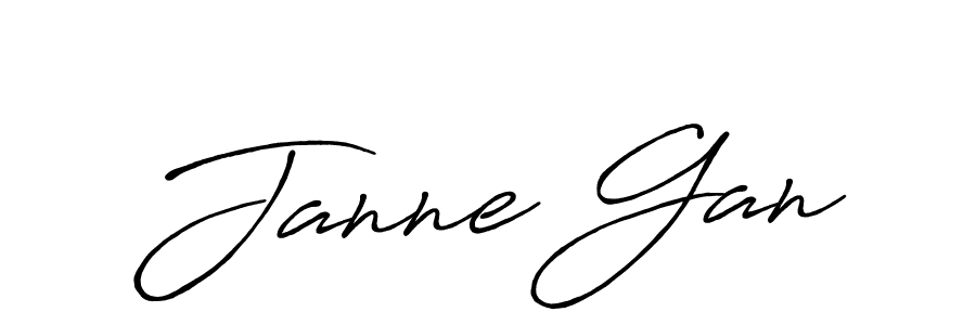 Antro_Vectra_Bolder is a professional signature style that is perfect for those who want to add a touch of class to their signature. It is also a great choice for those who want to make their signature more unique. Get Janne Gan name to fancy signature for free. Janne Gan signature style 7 images and pictures png