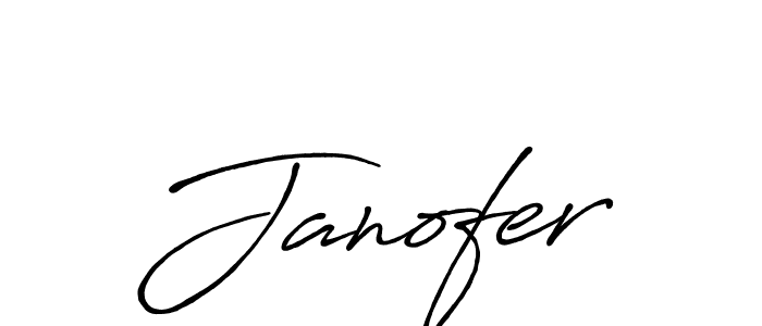 Make a beautiful signature design for name Janofer. With this signature (Antro_Vectra_Bolder) style, you can create a handwritten signature for free. Janofer signature style 7 images and pictures png