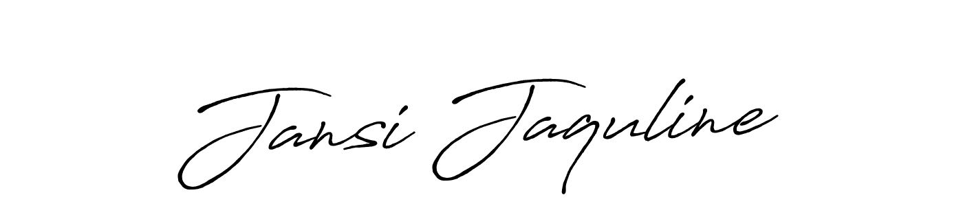 How to make Jansi Jaquline signature? Antro_Vectra_Bolder is a professional autograph style. Create handwritten signature for Jansi Jaquline name. Jansi Jaquline signature style 7 images and pictures png