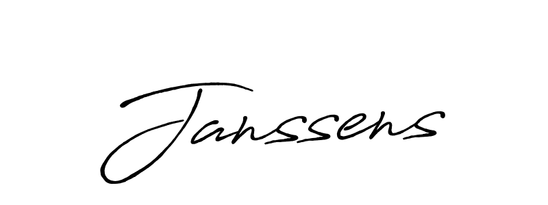 Janssens stylish signature style. Best Handwritten Sign (Antro_Vectra_Bolder) for my name. Handwritten Signature Collection Ideas for my name Janssens. Janssens signature style 7 images and pictures png