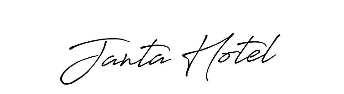 Make a beautiful signature design for name Janta Hotel. Use this online signature maker to create a handwritten signature for free. Janta Hotel signature style 7 images and pictures png