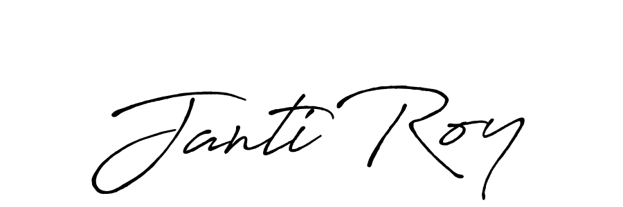 Make a short Janti Roy signature style. Manage your documents anywhere anytime using Antro_Vectra_Bolder. Create and add eSignatures, submit forms, share and send files easily. Janti Roy signature style 7 images and pictures png