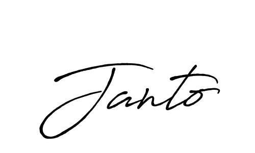 Antro_Vectra_Bolder is a professional signature style that is perfect for those who want to add a touch of class to their signature. It is also a great choice for those who want to make their signature more unique. Get Janto name to fancy signature for free. Janto signature style 7 images and pictures png
