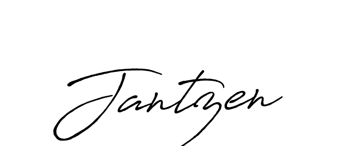 How to make Jantzen signature? Antro_Vectra_Bolder is a professional autograph style. Create handwritten signature for Jantzen name. Jantzen signature style 7 images and pictures png