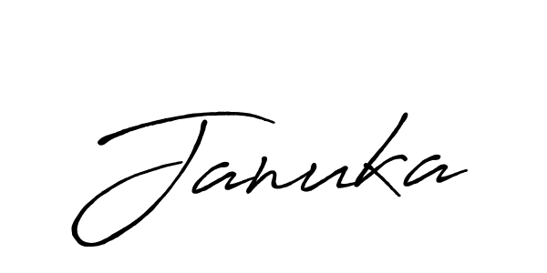 Also we have Januka name is the best signature style. Create professional handwritten signature collection using Antro_Vectra_Bolder autograph style. Januka signature style 7 images and pictures png