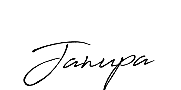 Create a beautiful signature design for name Janupa. With this signature (Antro_Vectra_Bolder) fonts, you can make a handwritten signature for free. Janupa signature style 7 images and pictures png