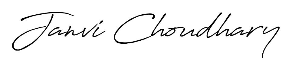 An effortless, minimalist signature concept for Janvi Choudhary using Antro_Vectra_Bolder design. Clean lines that look great on any document. Janvi Choudhary signature style 7 images and pictures png
