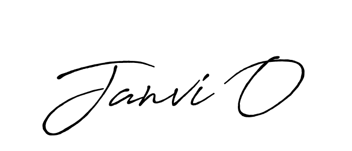 Once you've used our free online signature maker to create your best signature Antro_Vectra_Bolder style, it's time to enjoy all of the benefits that Janvi O name signing documents. Janvi O signature style 7 images and pictures png